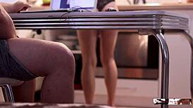 Quick Amateur Fuck Before Dinner in Homemade Clip