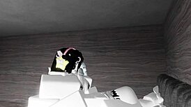 Jeg ser roblox condo spøgelser kneppe hinanden i denne hentai tegneserie scene