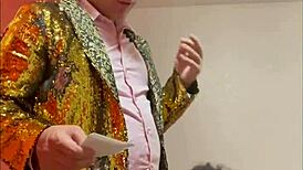 Mchenry Cruiser Receives a Blowjob During His Standup Comedy Performance