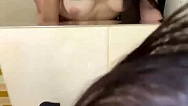 Guy meets cute girl at party and fucks her in disco bathroom