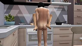 anime 3d cartoon story features characters in a fantasy world.