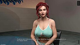 Vrei să vezi această milf roșcată stăpânind o pulă monstră în gameplay 3D?