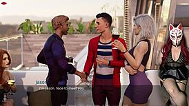 Ms. Denvers episode 38 featuring beautiful Asian MILF in big tits cartoon game