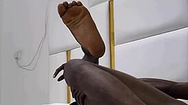 Hot Twink Takes Anal Creampie from Big Black Cock in Garage Shower Scene