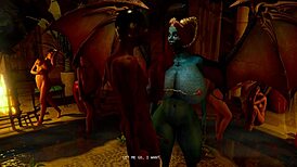 a dangerous pact with a monster's big ass in anime