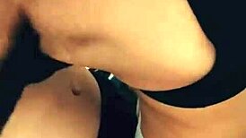 hubby films me, friend bangs in kitchen hard