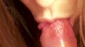 close up milking mouth sucks your cock with asmr tongue and lips for cumshot -xsanyany