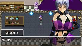 Anime karikaturové scény holky B Hero díl 34 Selunelia 6