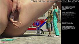 Я зацеплен на Большое Яблоко Малый Жест Эпизод 21 в 3D мультипликационном сексе.