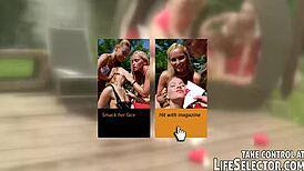 Discover the thrilling interactive lesbian outdoor BDSM game on Lifeselector