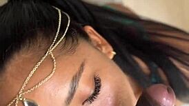 i give him a blowjob he can't resist - amateur couple