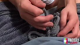 kendrick thomas got a wild foot massage from james keresford after hours