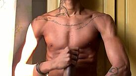 black girl jerks off and cums on the well-endowed oberon