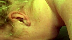 White Girl Sucking Teen Cock in Close-Up