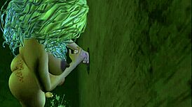 ANIME GIRL USES GLORY HOLE FOR HENTAI FUN