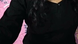 step indian brother bends over sister for rough doggy style