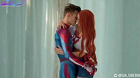 Amateur Spider-Man Cosplay Sex At Home With Sia Siberia Featuring Big Tits And Monster Cock.