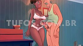 i couldn’t resist banging the maid in midnight madness!