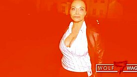 German MILF Priscilla's public and hotel escapades in POV