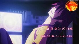 I spit in her ass and she screams in this anime Uedu Kun