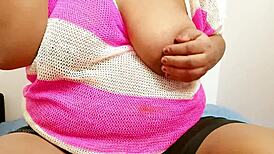 Pattaya Girl Reveals Big Boobs Teasingly