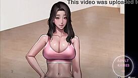 Discovering the secret pie in this anime game cartoon