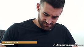 falconstudios hunks and jocks use big dildos for fucking 😈