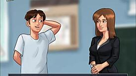 Watching sexy Jamie sneak into the shower feels wild.