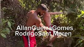 My students help arrange the tatami on my farm