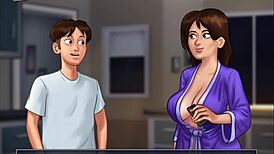 Watching sexy Jamie sneak into the shower feels wild.