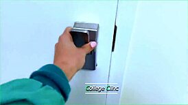 she moans as big black cock fucks her wet pussy