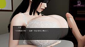 Intense Bukkake On Big Tits With Titjob And Blowjob