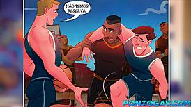 Astros Do Basquete Completo - Biggest Cocks in Gay Cartoons