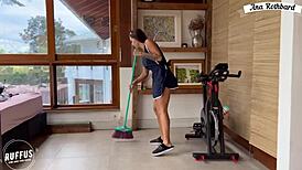 Student Seduces Boss with Intense Blowjob and Fucking