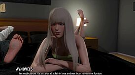 Ripples 13 features clothes ripped in sexy 3D cartoon anime hentai.