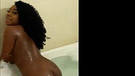 I can't get enough of fucking this DJ Don Moreno - Bruna Black with her ebony tattooed body and oral skills