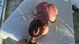 Big ass stepmom influencer lets me drill her hard