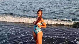 La Cachonda De Anaduro12 Feels Deep Desire On The Beach