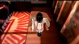 Yxuas Debut on Imvu with Sexy Anime Babe in Cartoon Hentai