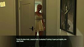 Jessica Oneils Hårde Nyheder 15 med Store Titter og Kæmpe Pik