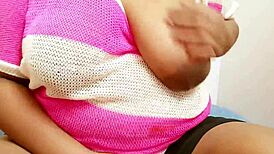 Pattaya Girl Reveals Big Boobs Teasingly