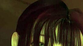 Rina and hole 3D anime with subtitles 😊