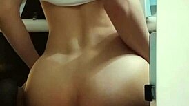 Hot Charles Looks At Reflection While Breaking Ass