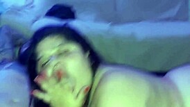 after swing party, we fucked bbw's ass all night at home. non-stop anal action till dawn.