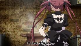 anime queens blade vanquished queens get wild in garage fanservice compilation