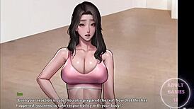 Discovering the secret pie in this anime game cartoon