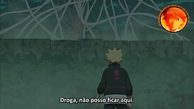 I spit in her ass and she screams in this anime Uedu Kun