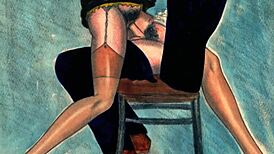 vintage drawings from antique anime and retro cartoons