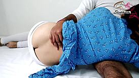 yo, check this close-up of my Indian step-sister's homemade action!