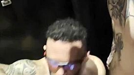 Raw Orgy Explodes in Nightclub Bathroom Chaos